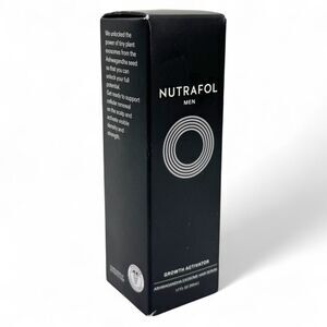 NEW Sealed Nutrafol Men's Growth Activator Hair Serum 1.7 FL OZ Exp 8/24